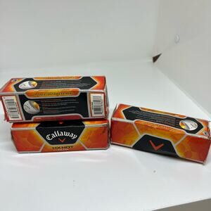 NOB Calloway HX Hot plus golf balls 3 sleeves